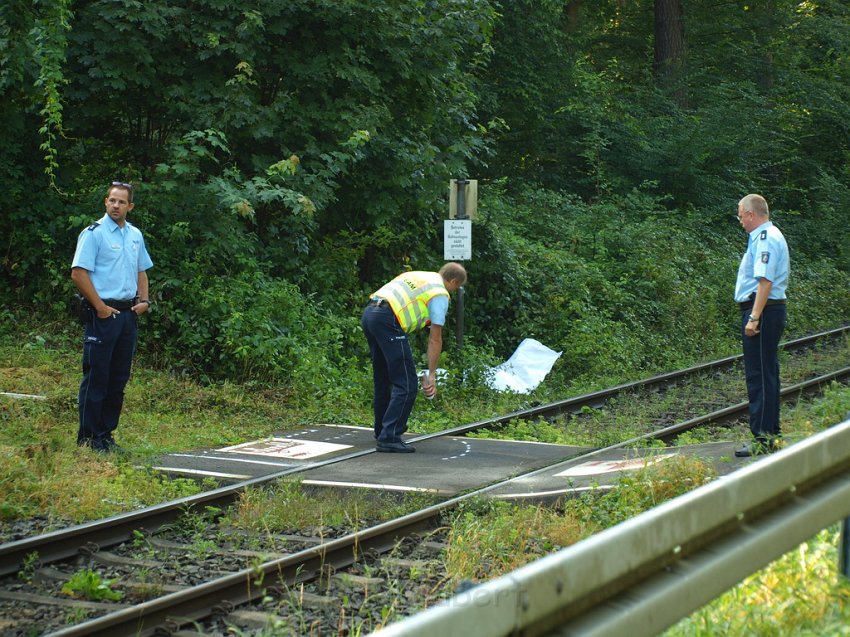 VU Radfahrer Strab Koeln Duennwald Berlinerstr Duennwalder Mauspfad P60.JPG